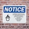 Signmission Flammable Storage Building Fuel OSHA Notice Sign, Plastic, 10in W x 7in L, 2PK OS-2PACK-NS-P-710-L-12779 - alternate 6